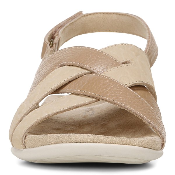 Vionic Sandals Ireland - Eira Backstrap Sandal Cream - Womens Shoes Online | KSIHE-1890